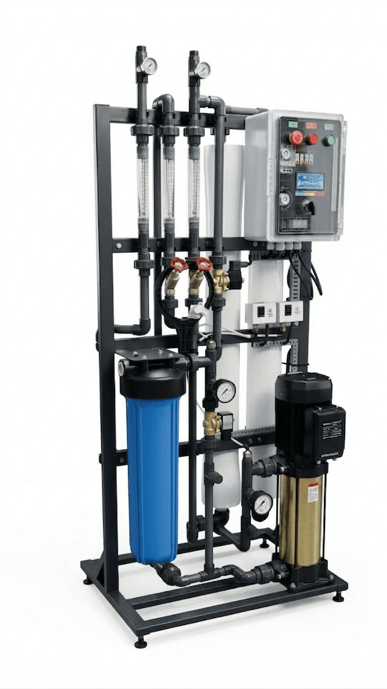 Установка обратного осмоса АКВАПЛЕКС RO-ULP 2-4040 (до 0,5 м³/ч)