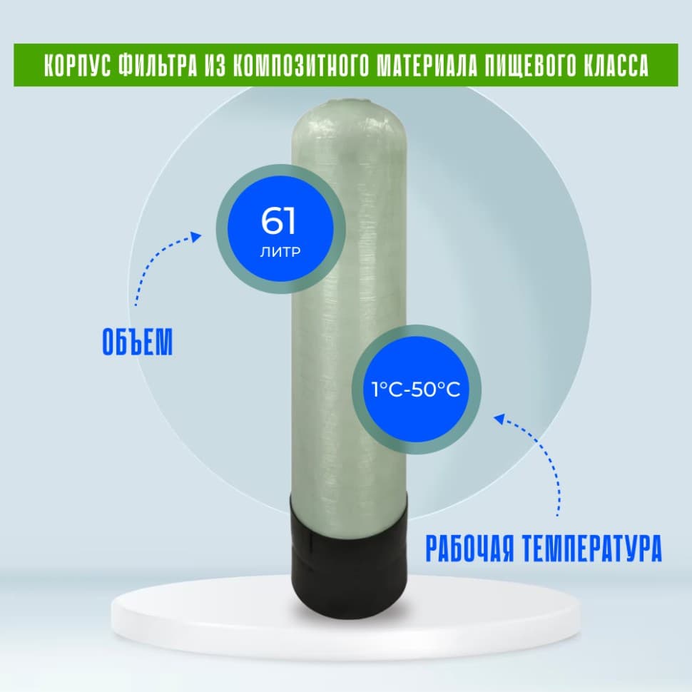 Корпус фильтра Noyi 1054-2,5" (верх) — фото 4