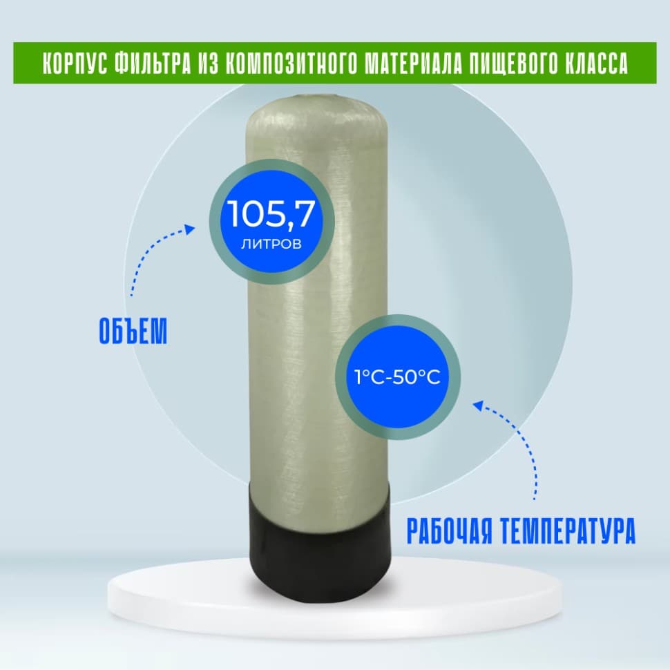 Корпус фильтра Noyi 1354-2,5" (верх) — фото 4