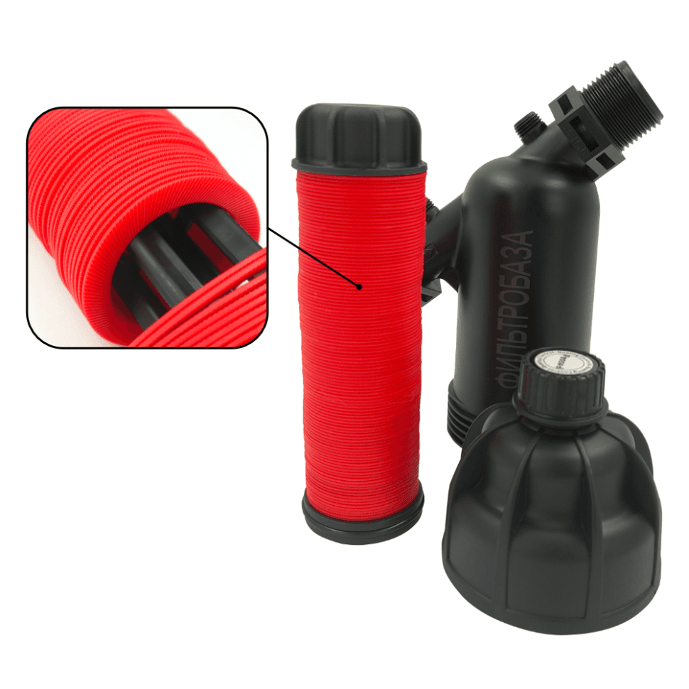 Дисковый фильтр для воды 1", 130 мкм, ФИЛЬТРОБАЗА — фото 3