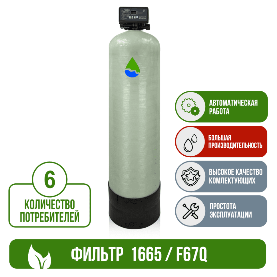 Установка фильтрации безреагентная 1665/F67Q1 — фото 2