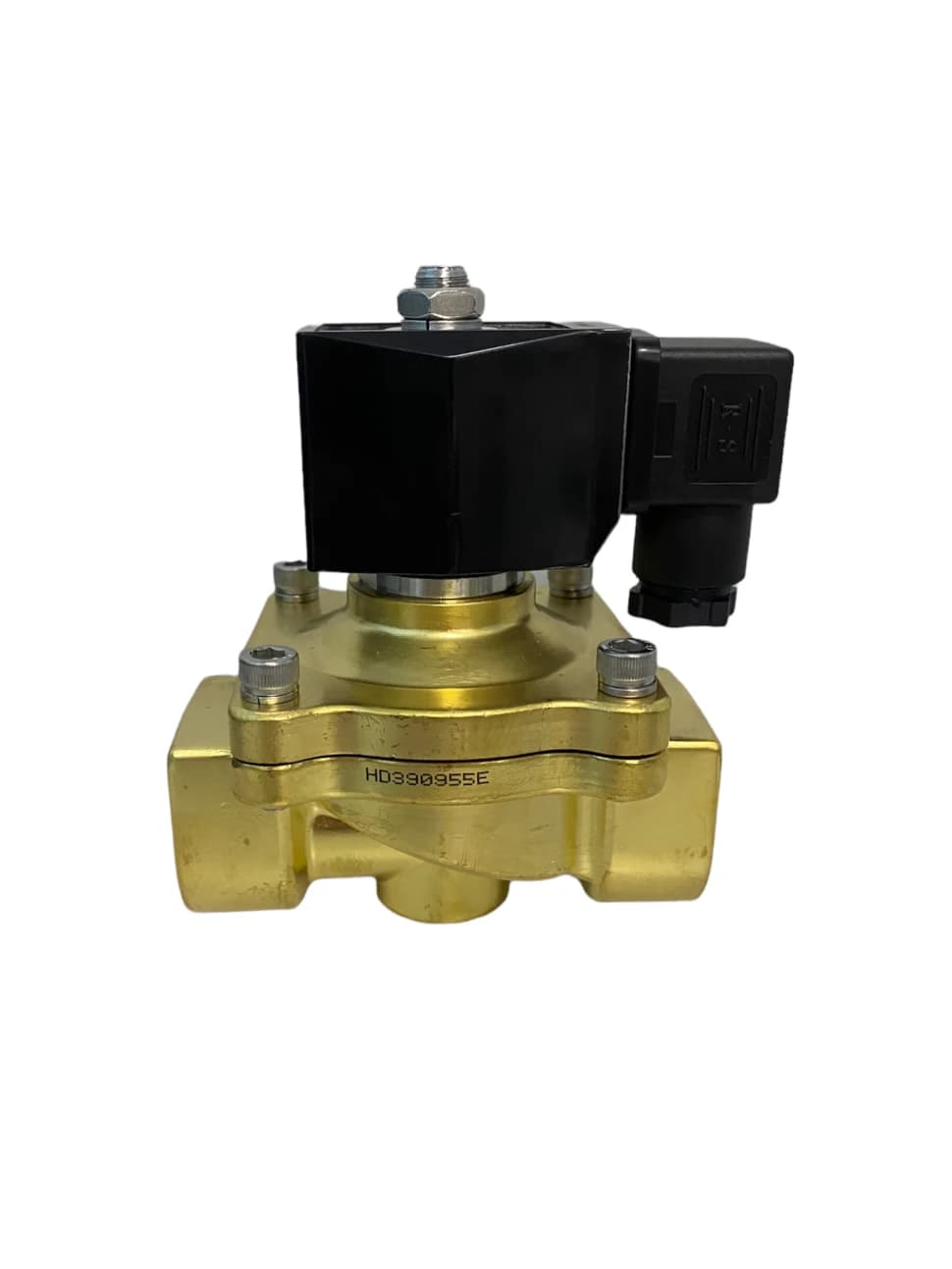 Соленоидный клапан электромагнитный 2W-25N нормально открытый, 1",220V, латунь — фото 2