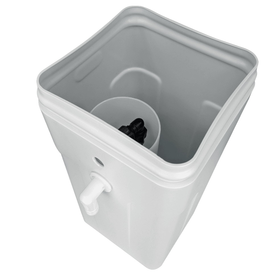 Солевой бак (реагентный) Canature BTS-25, 25 л., для умягчителя — фото 3