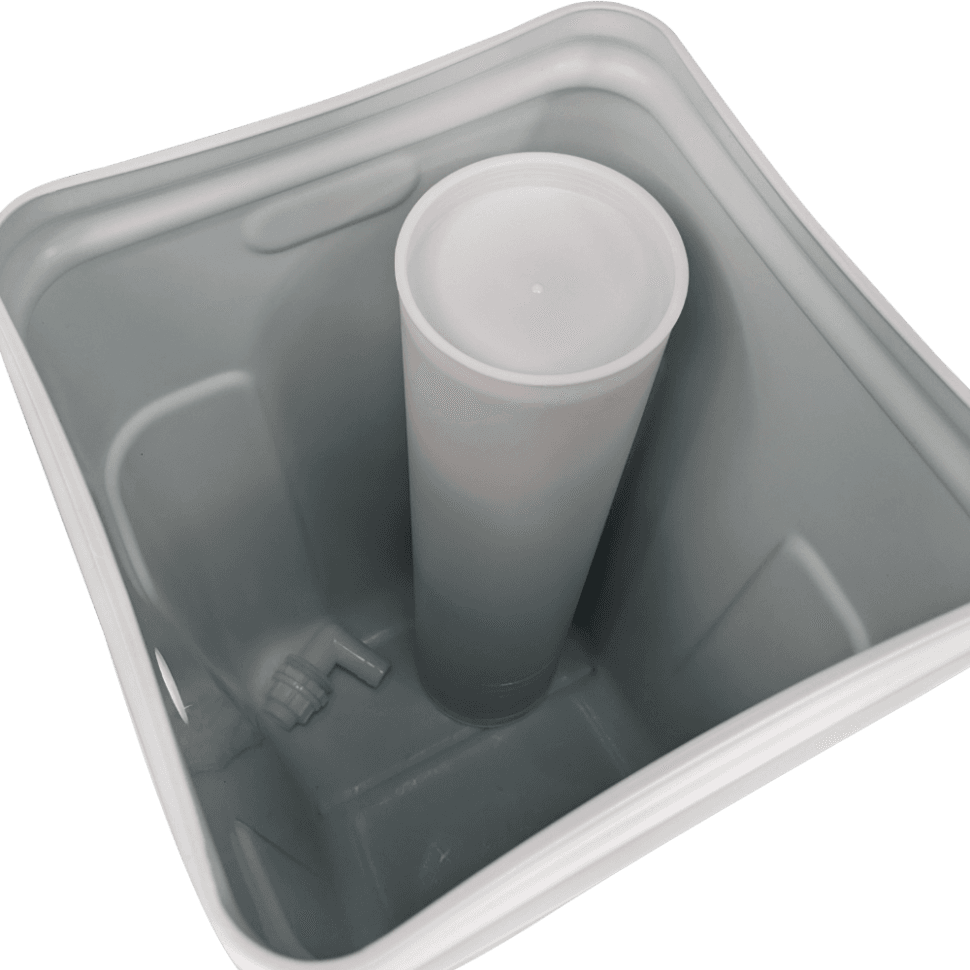 Солевой бак (реагентный) Canature BTS-25, 25 л., для умягчителя — фото 4