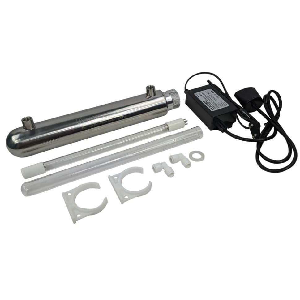 Ультрафиолетовый стерилизатор для воды UV-1 GPM, 12W, 200 л/час — фото 10