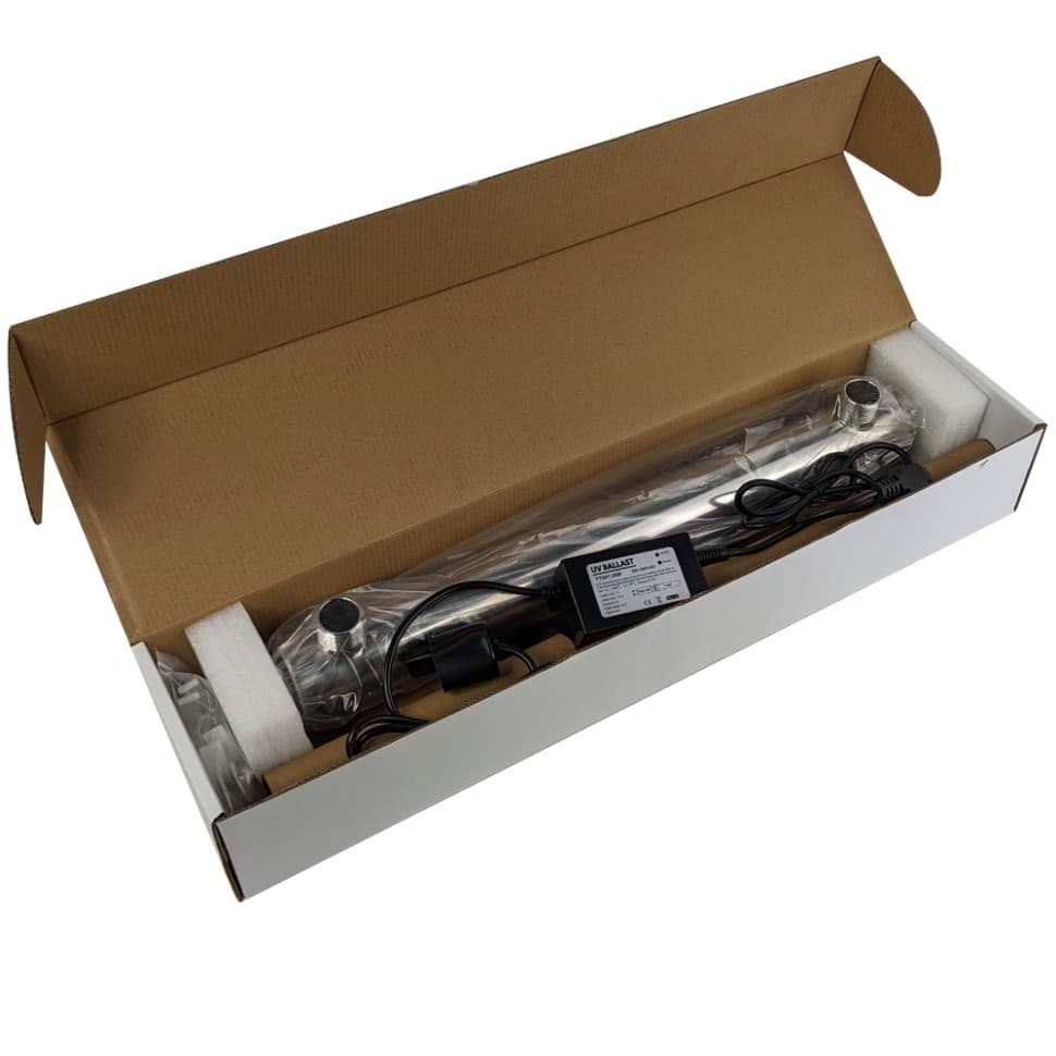 Ультрафиолетовый стерилизатор воды UV-6 GPM SS 25W 1", 1400 л/час — фото 2