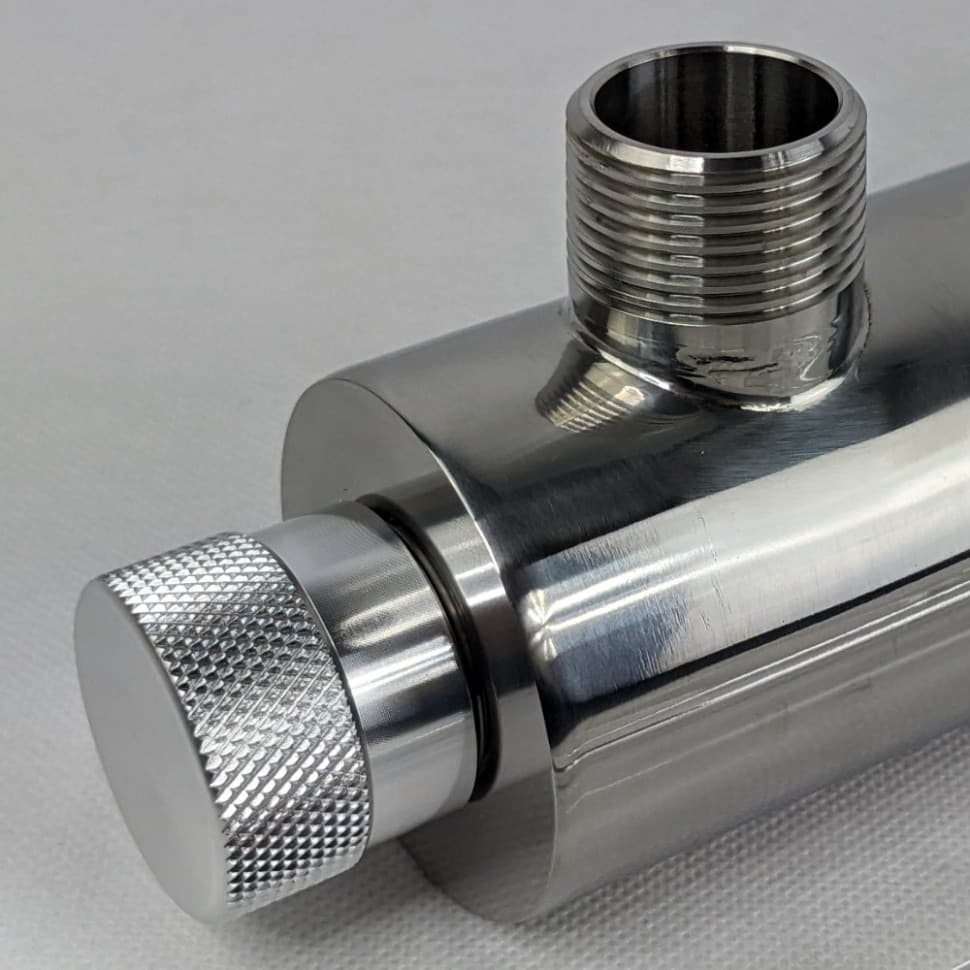 Ультрафиолетовый стерилизатор UV-8 GPM  SS 30W для воды, 1800 л/час — фото 4