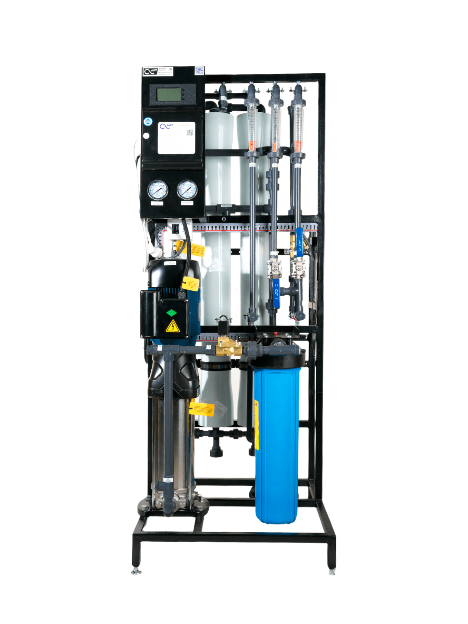 AWT RO-750L (3/4040) - установка обратного осмоса с насосом (до 0,75 м3/ч)