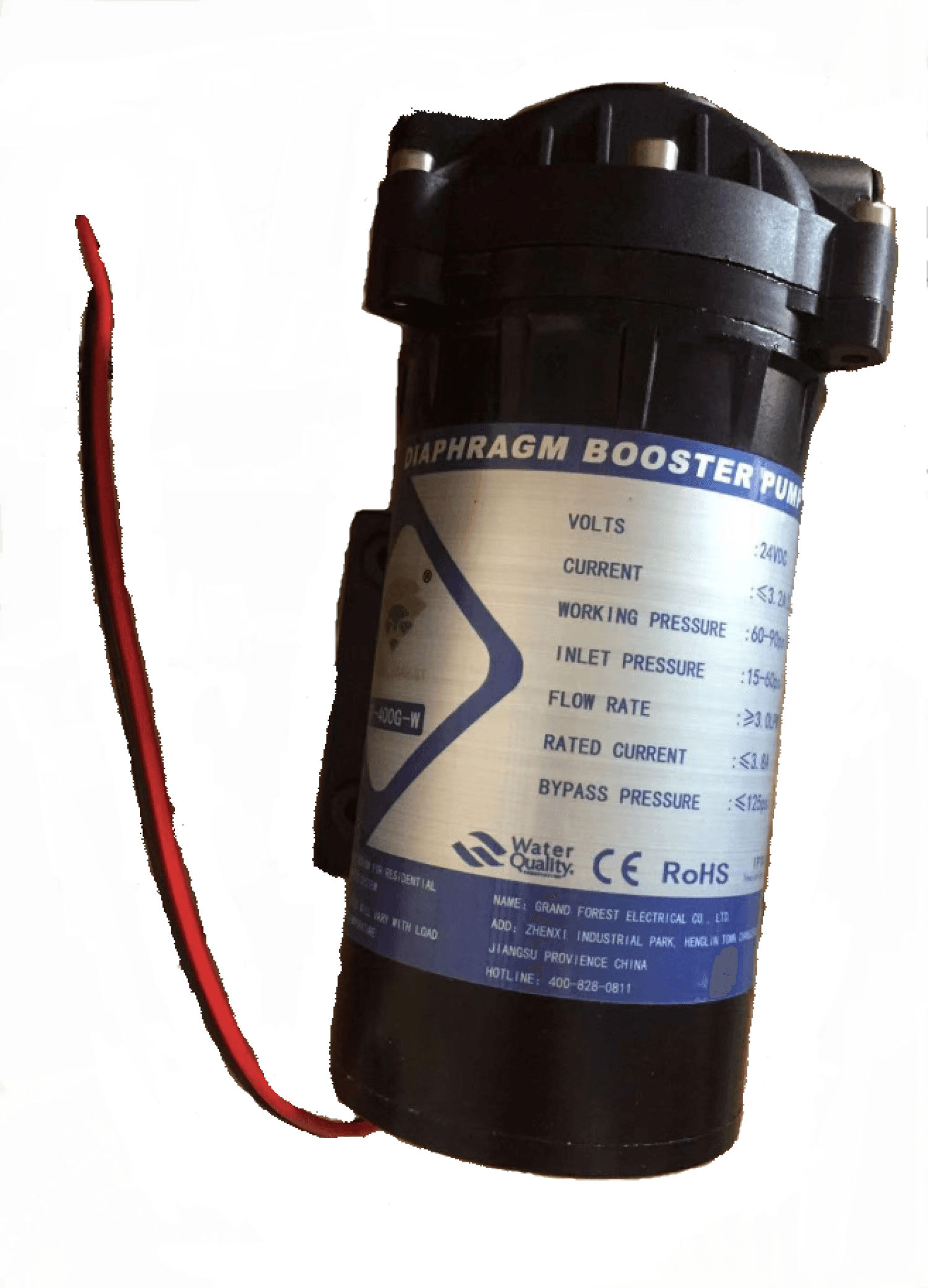 Бустерный насос NatureWater 400G-S (без блока питания, 24V)