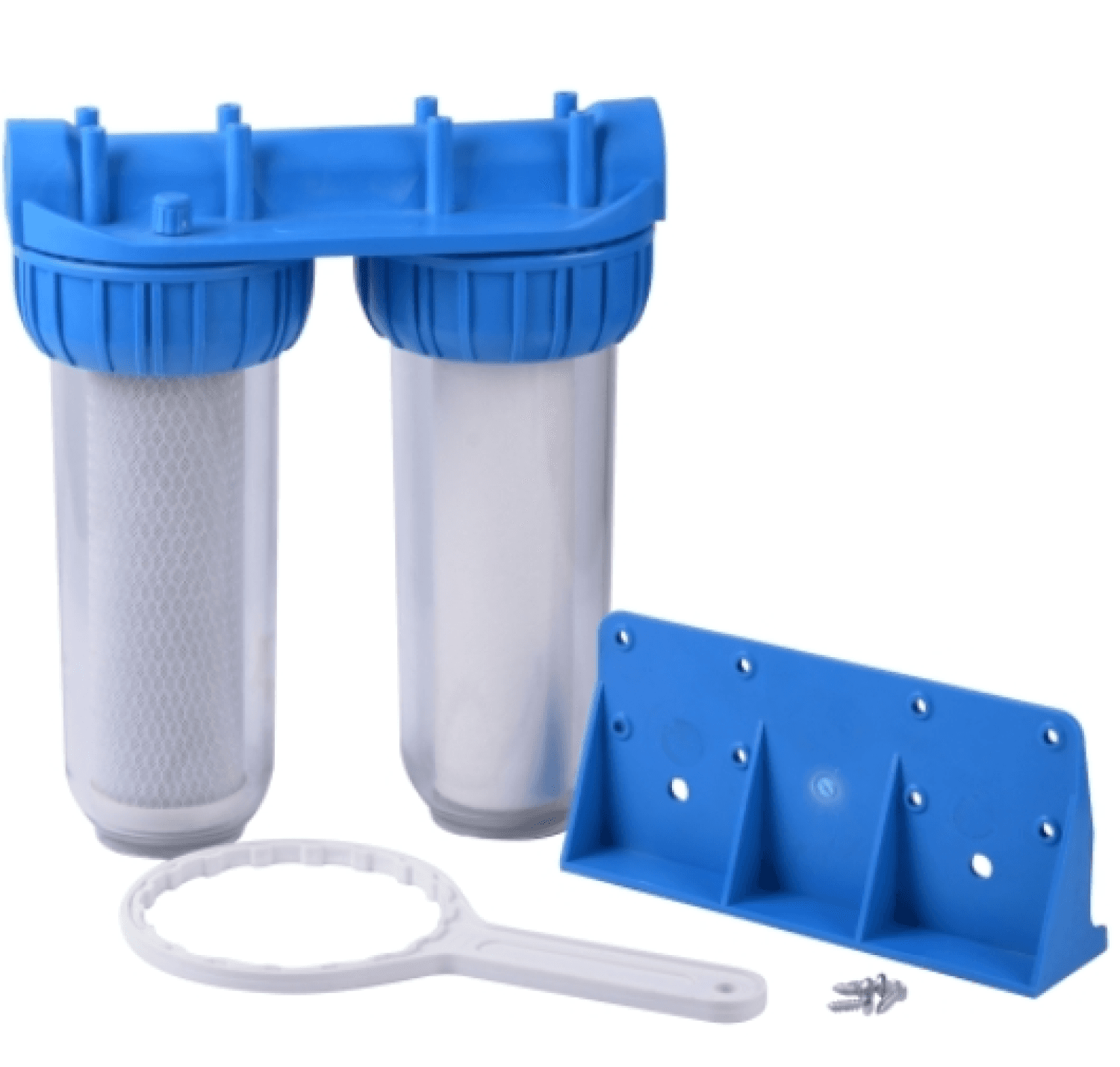 Колба фильтра NatureWater SLD 1/2", ДВОЙНАЯ SL10 (прозрач, NW-BR10B3)