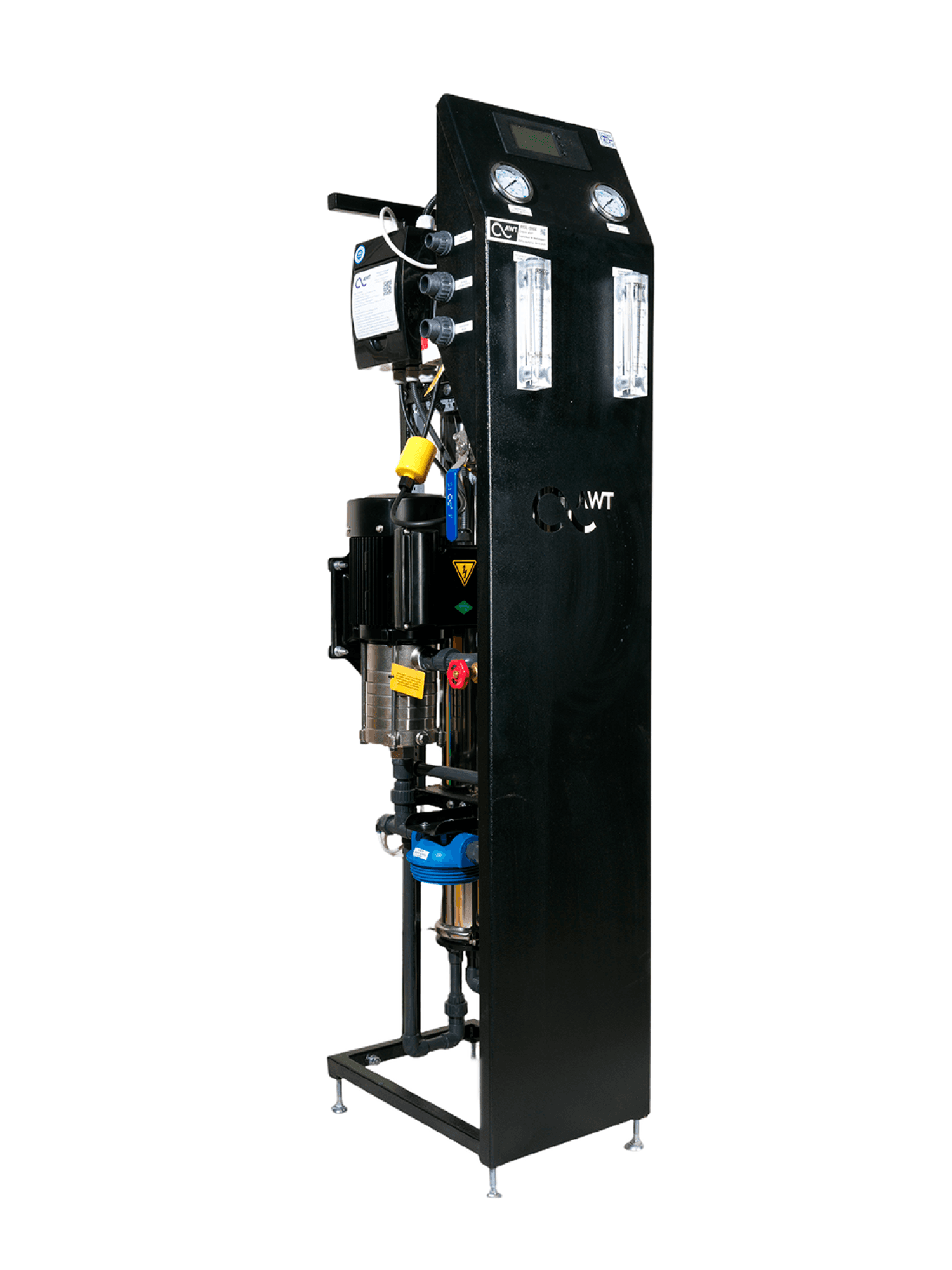 AWT ROL-500L (2/4040) - установка обратного осмоса с насосом (до 0,5 м3/ч)