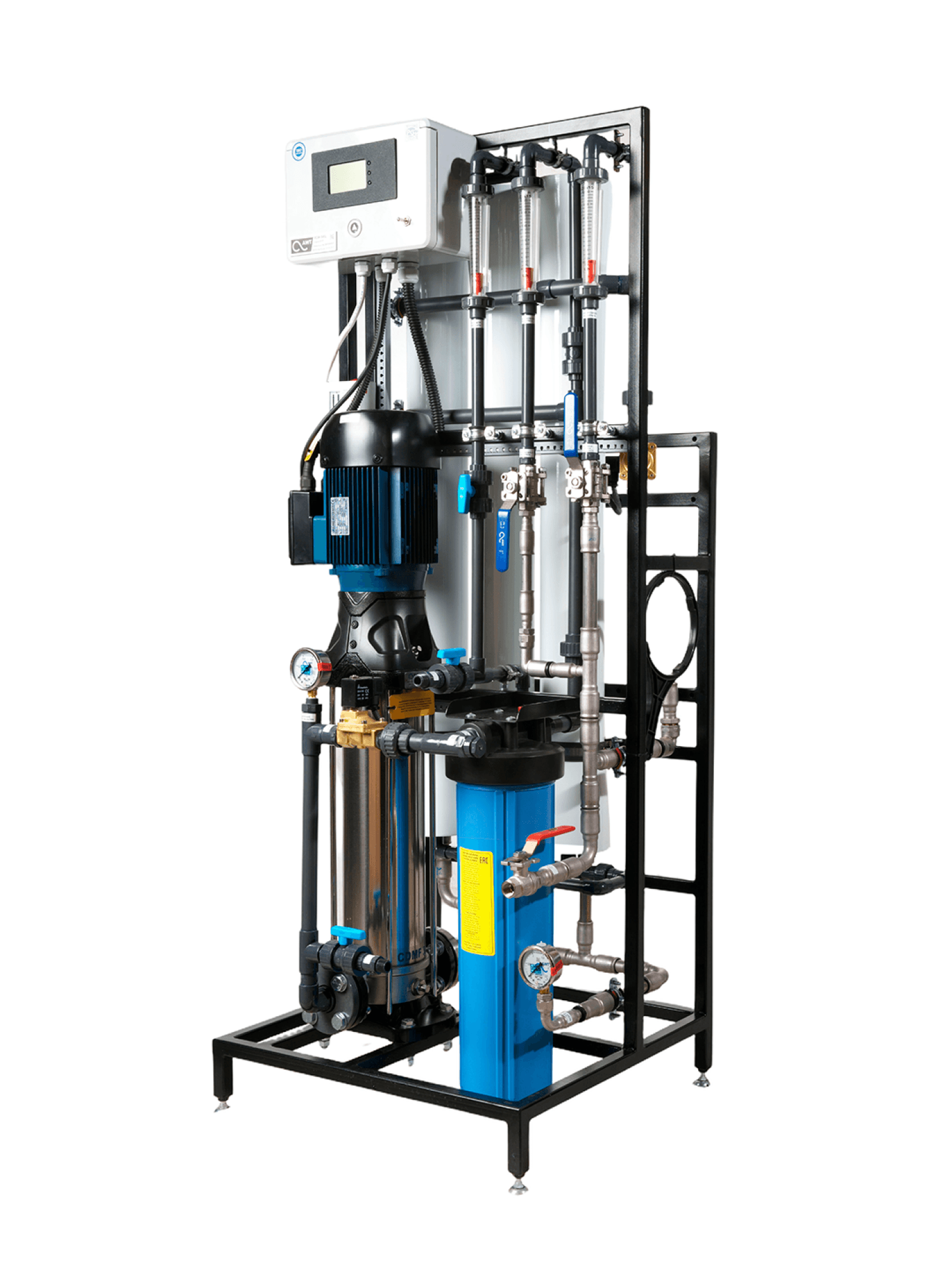 AWT ROB-500L (3/4040) - установка обратного осмоса на солоноватую воду с насосом — фото 2