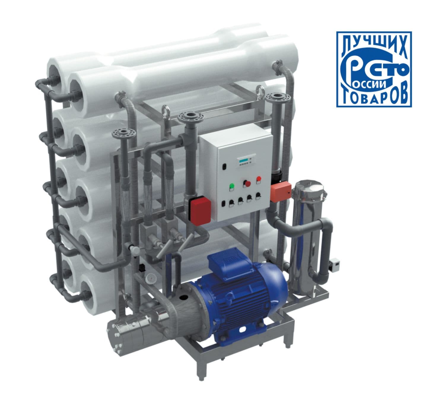 AWT ROS-500L (4/4040) - установка обратного осмоса на морскую воду с насосом