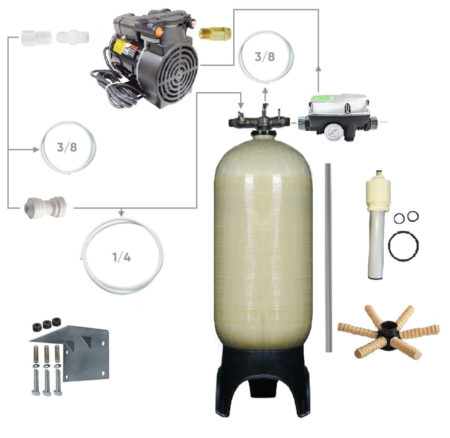 Напорная аэрация 3072/СAP2(AP900)/107C/MAC01 (Аналог BRIO)