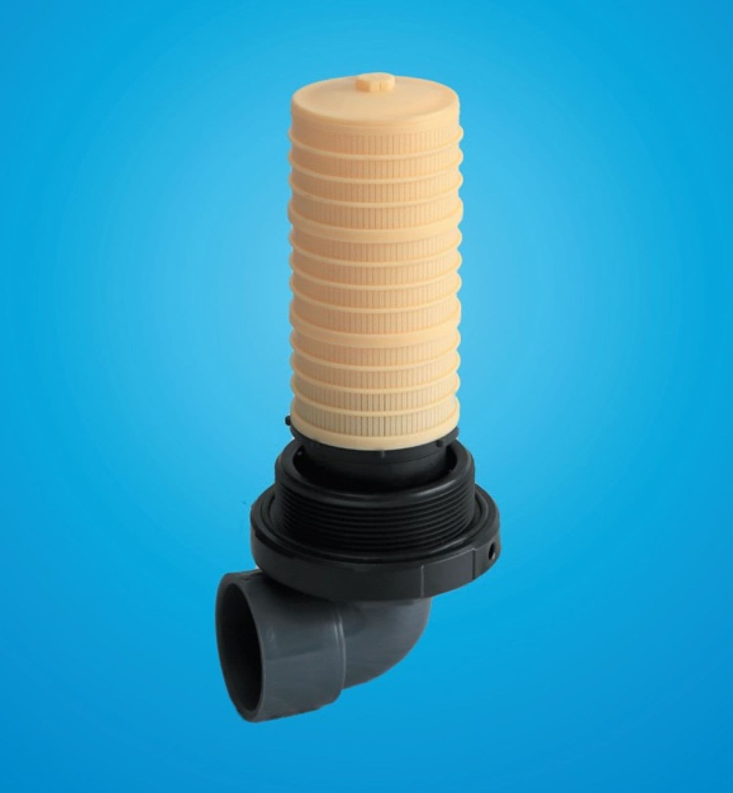 Распред. система верхняя H5671B 4" вход. 63 мм, для корпусов 14"-36"  (для бок. посадки)