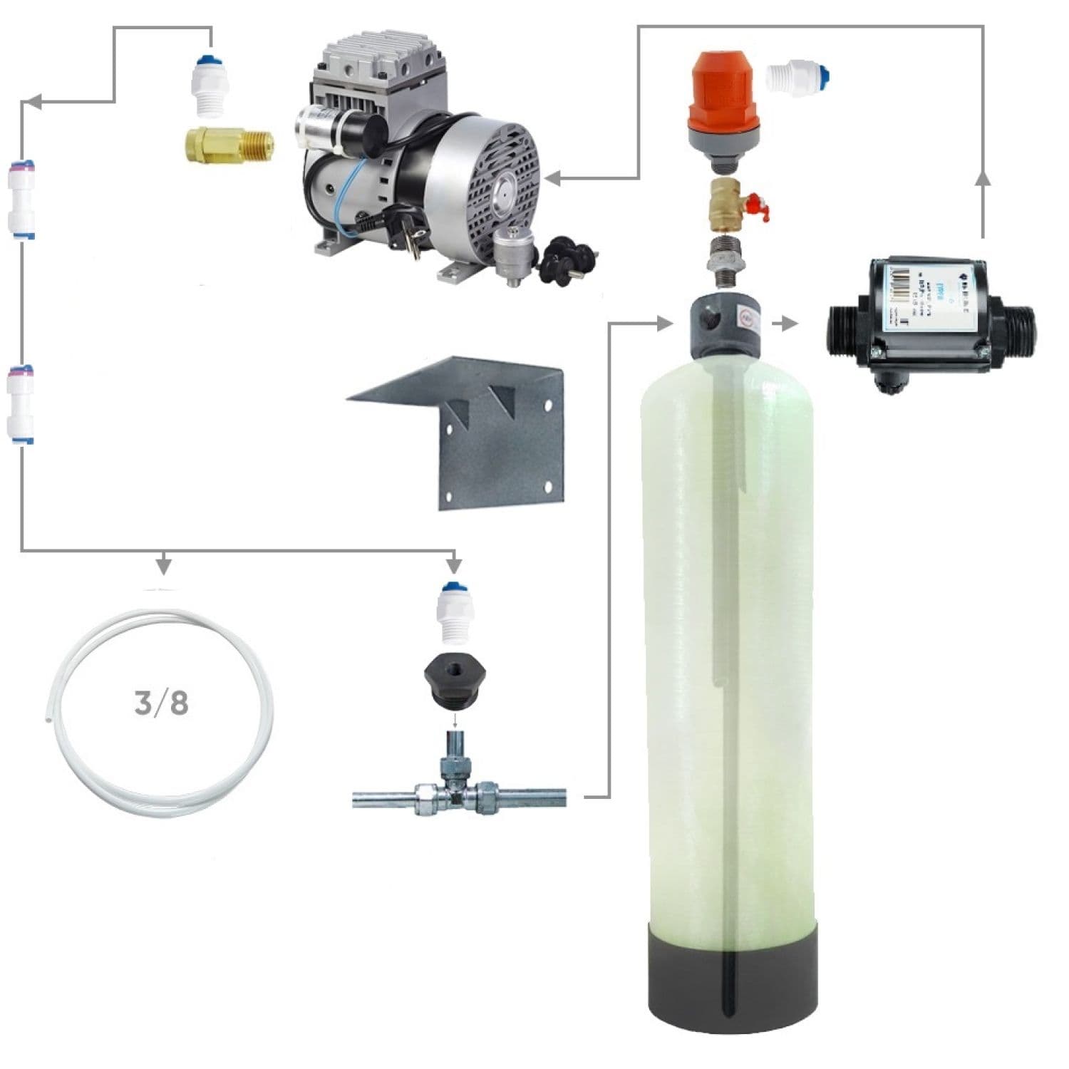Напорная аэрация 1465/AP2(JP-40DC)/ТУРБИ-JET