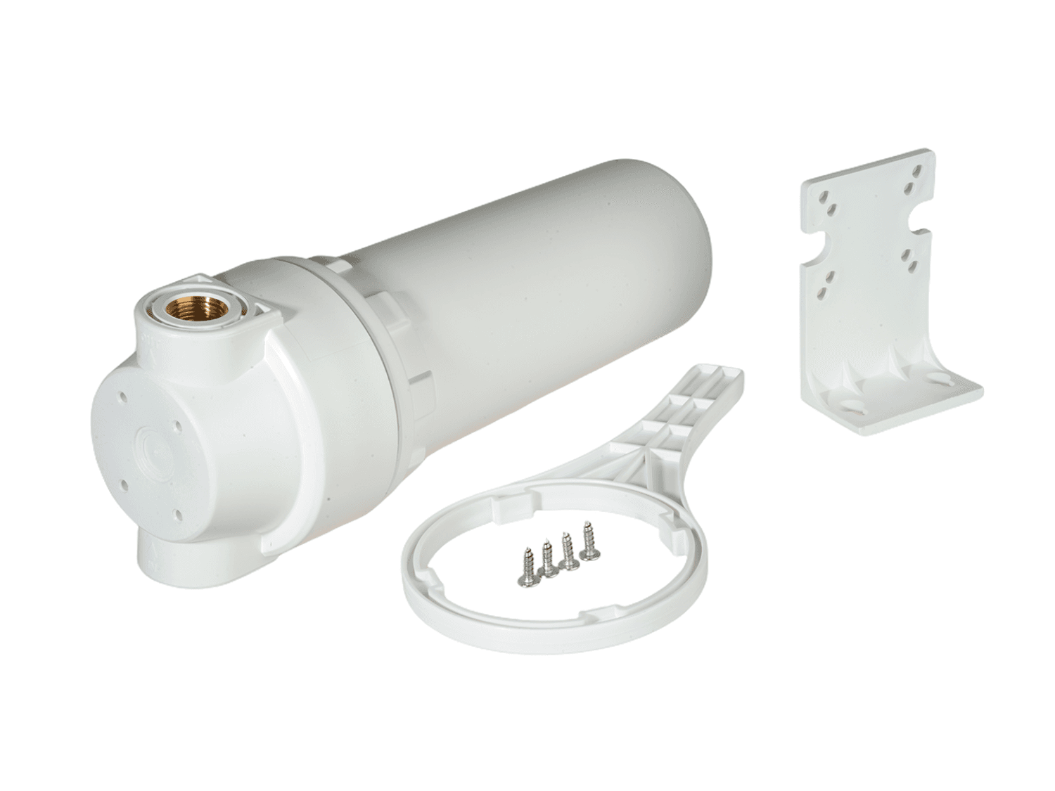 Колба фильтра AWT Premium SL10 - 1/2" в сборе (BR101Y2, белая)