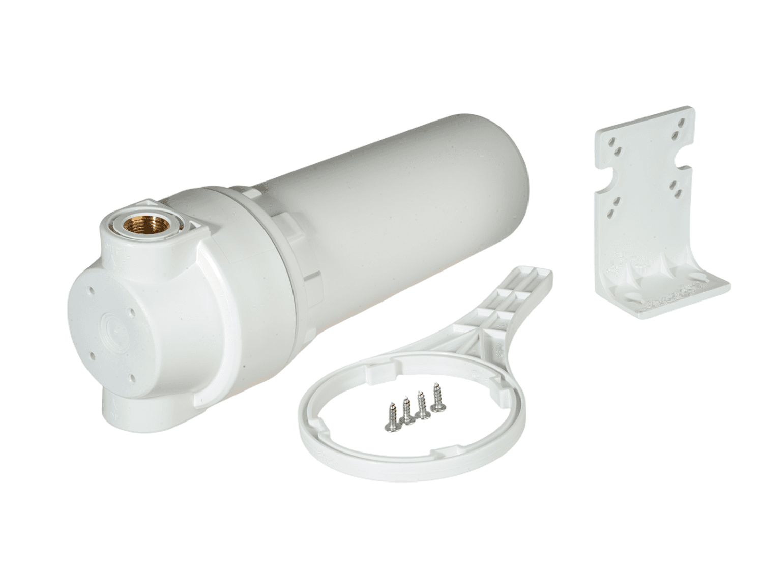 Колба фильтра AWT Premium SL10 - 3/4" в сборе (BR101Y2, белая)