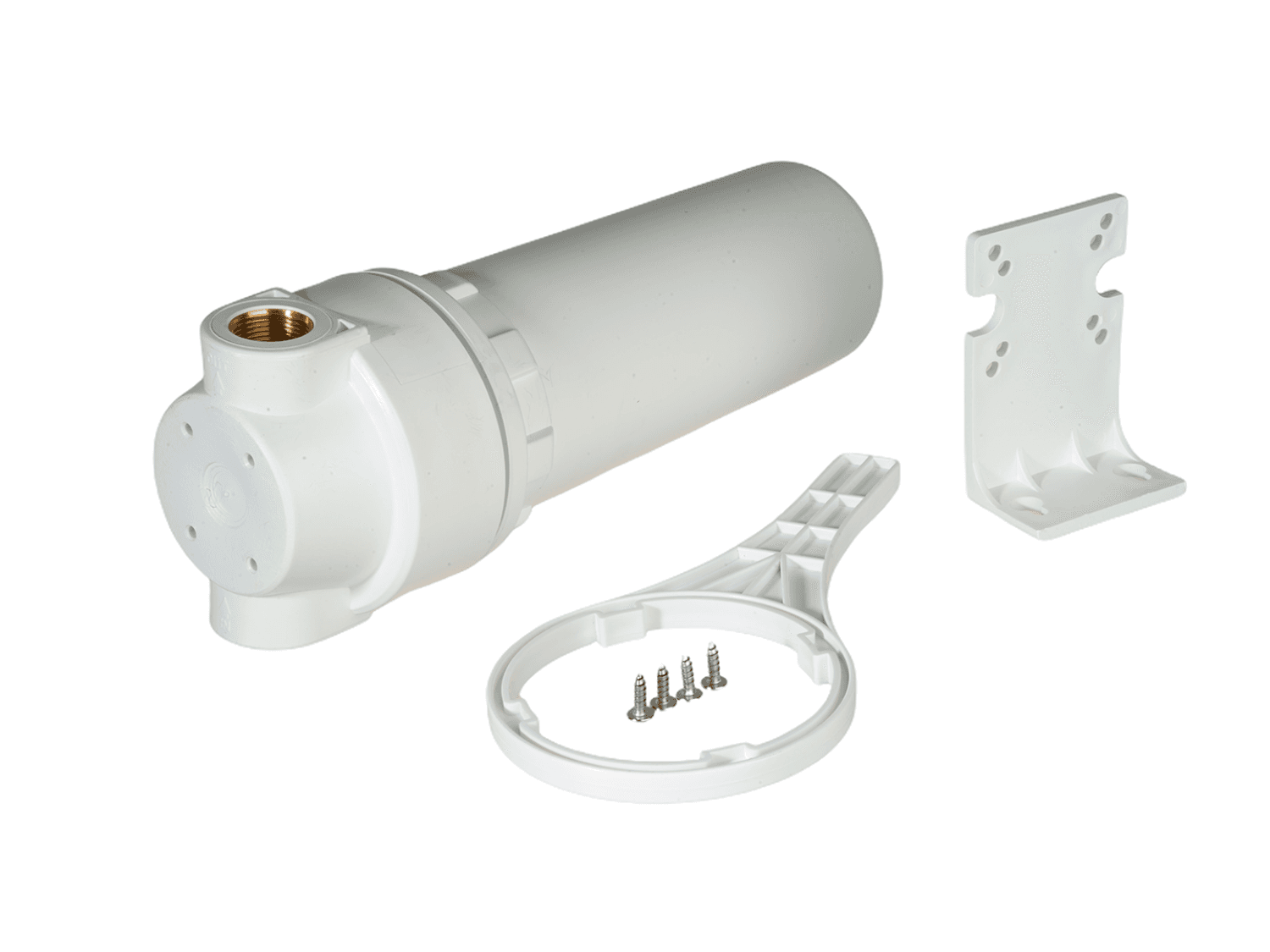 Колба фильтра AWT Premium SL10 - 1" в сборе (BR101Y2, белая)