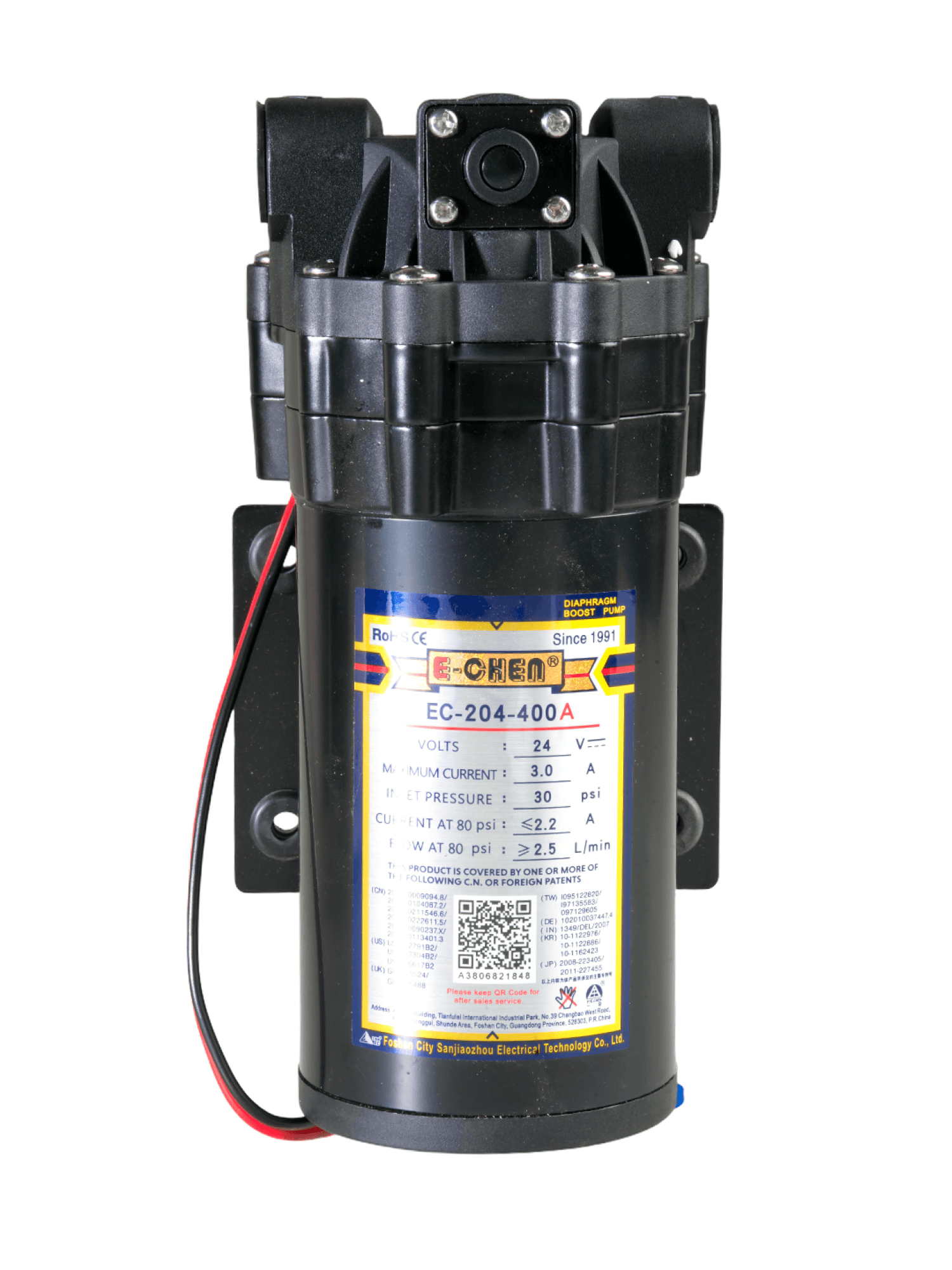 Бустерный насос AWT 400GPD (без блока питания, 24V)