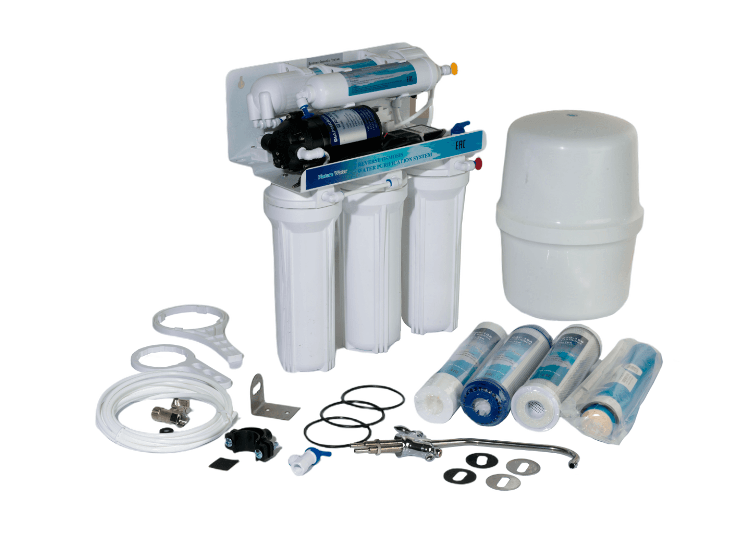 Система обратного осмоса NatureWater с насосом RO50-A1