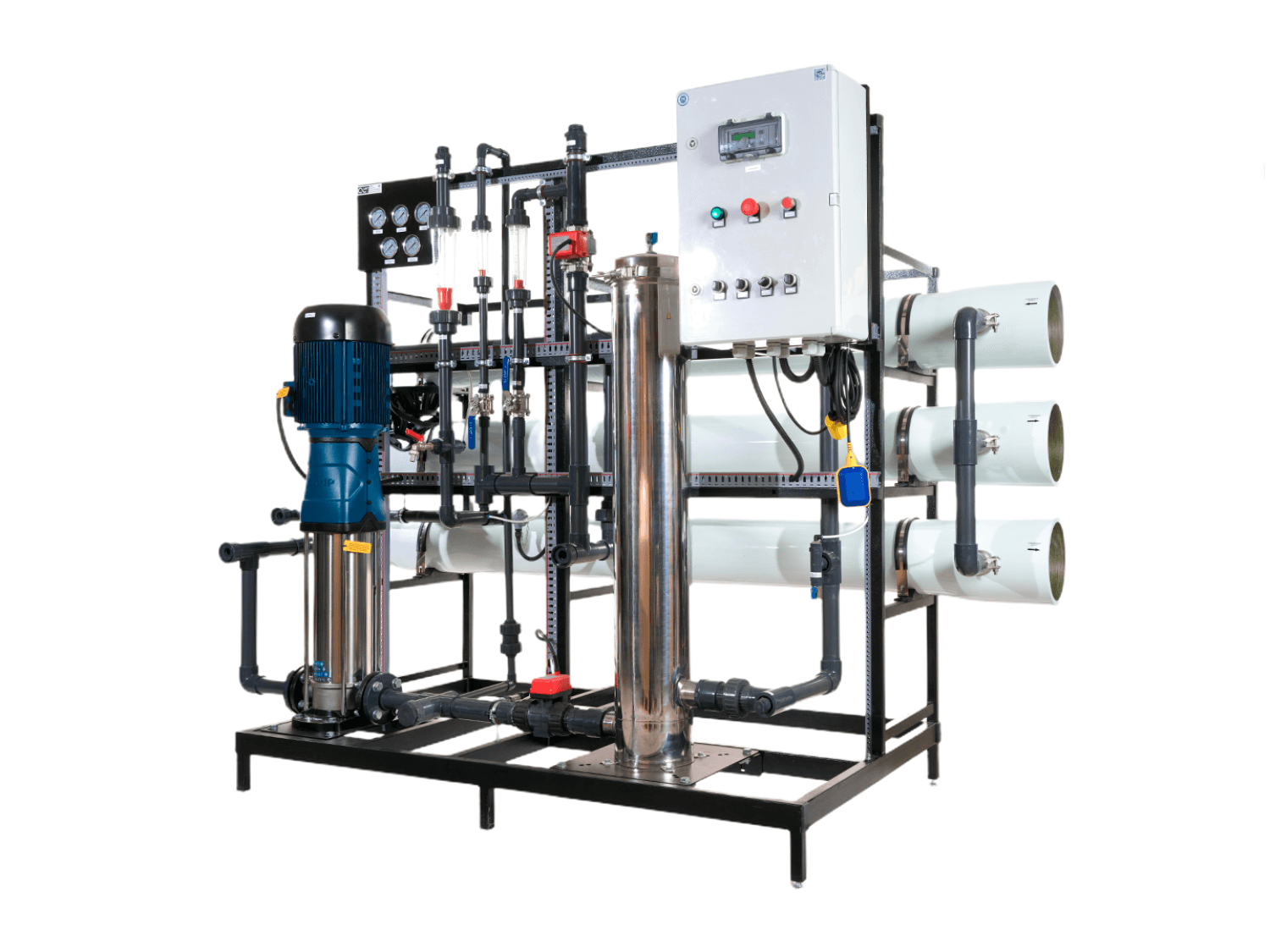 АКВАПЛЕКС RO-6/8040 - установка обратного осмоса с насосом (до 6 м3/ч) — фото 2