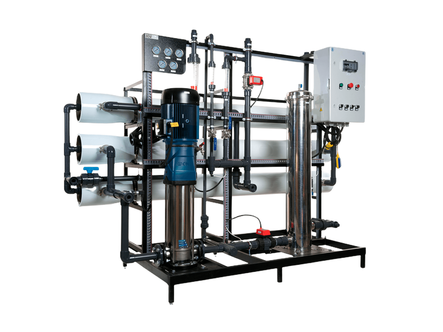 АКВАПЛЕКС RO-6/8040 - установка обратного осмоса с насосом (до 6 м3/ч) — фото 3