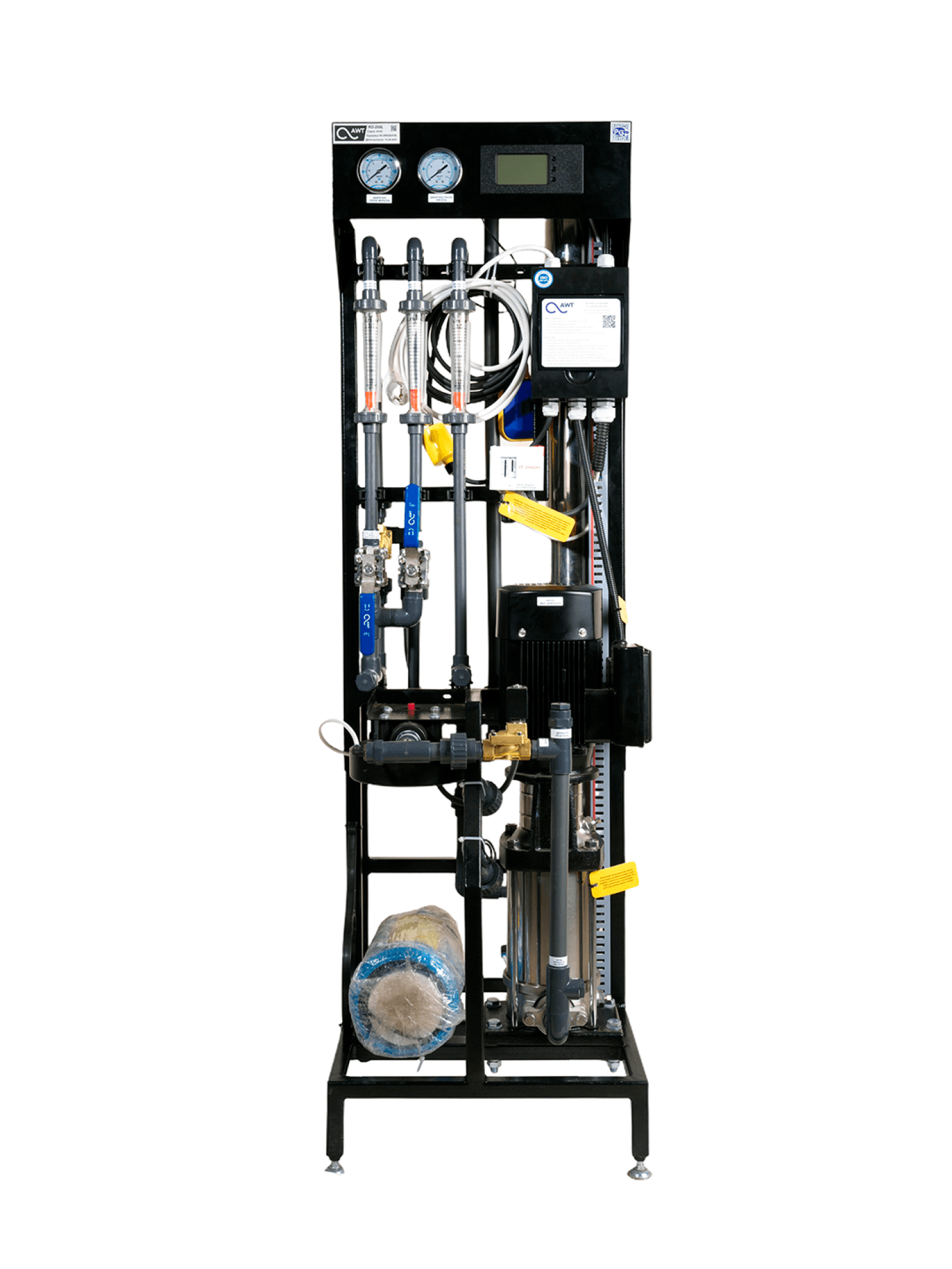 AWT RO-250L (1/4040) - установка обратного осмоса с насосом (до 0,25 м3/ч)