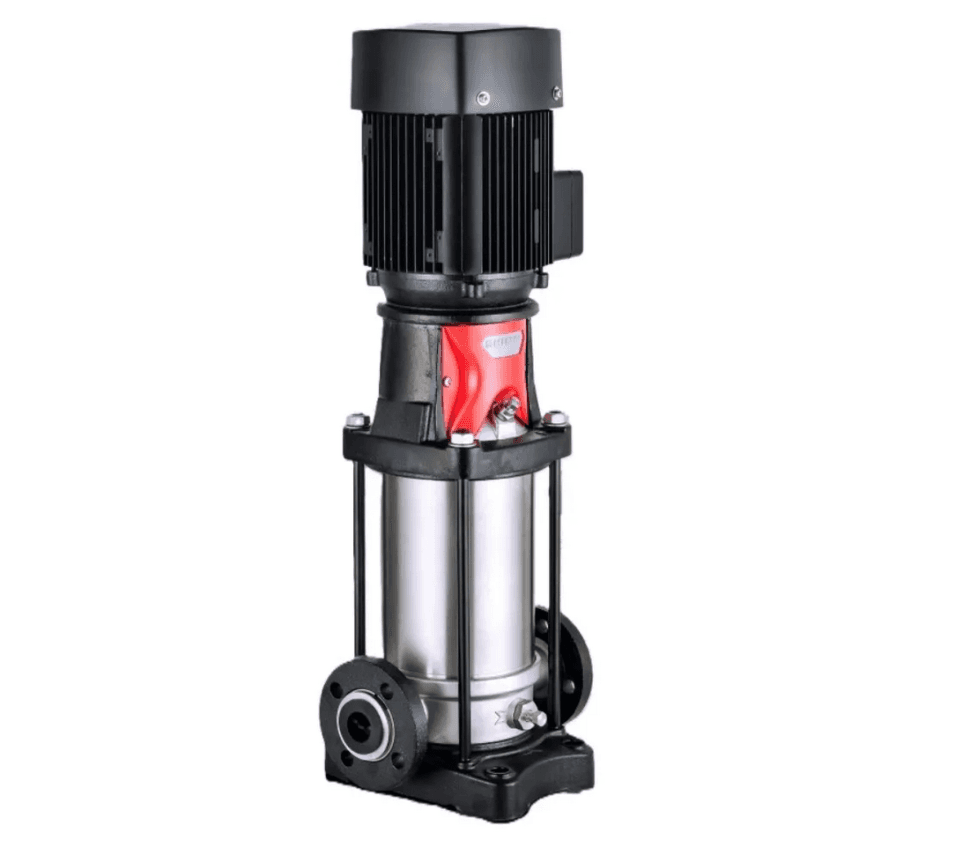 Вертикальный насос AL 5-22-4, 4 кВт, 380 В, DN25, нерж/чугун, 68 С