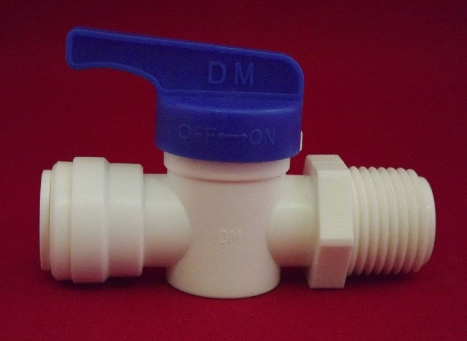 Фитинг-преключатель 1/2"-1/2" (трубка-резьба) Корея NPTF (AHMC0707W)