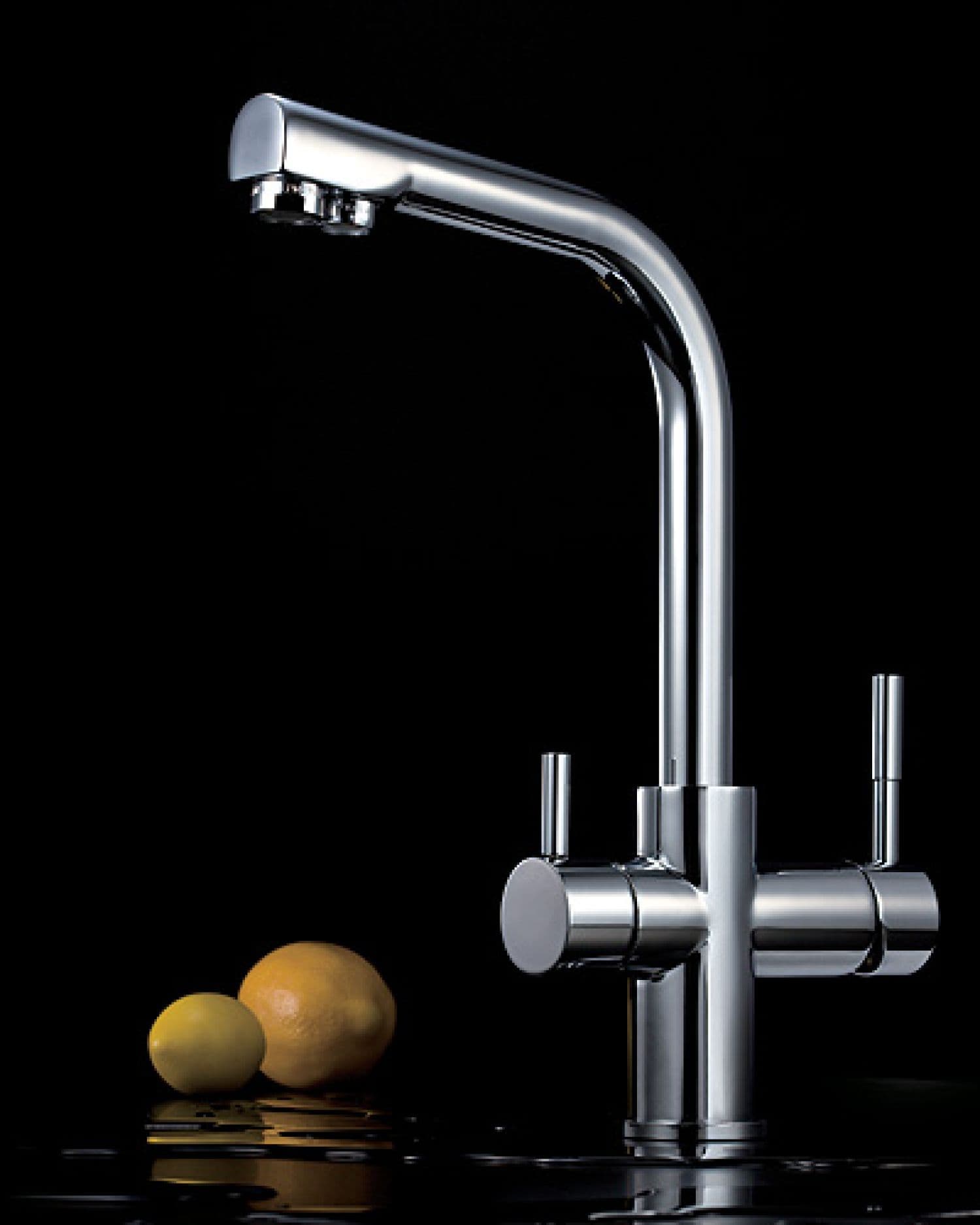 Кран чистой воды, совмещенный со смесителем, хром (NKD 0212 CP)