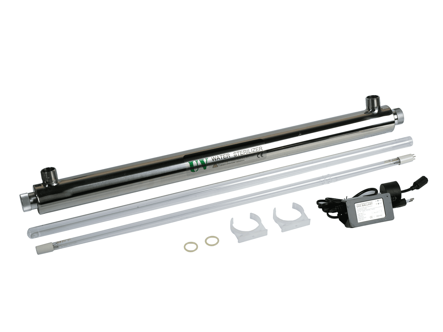 УФ стерилизатор STERILIZER - UV12GPM - 1" (до 2,5 м3/ч), лампа PHILIPS