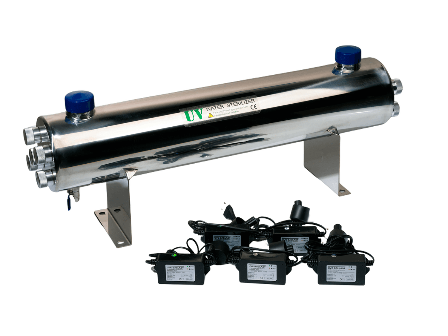 УФ стерилизатор STERILIZER - UV60GPM - 2" (до 12 м3/ч), лампы PHILIPS