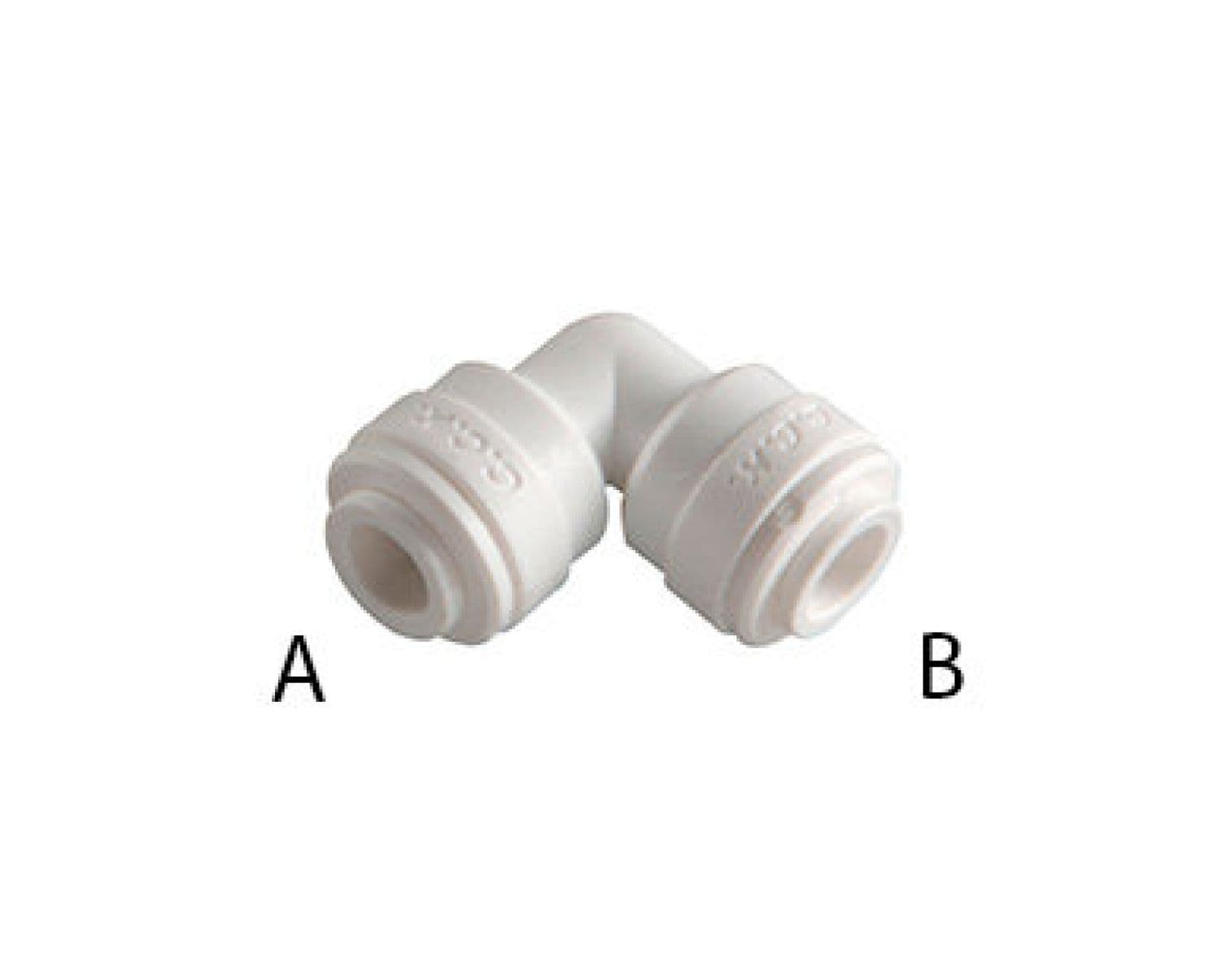 Фитинг угловой 1/4"-1/4" (трубка-трубка) 4 UE 4
