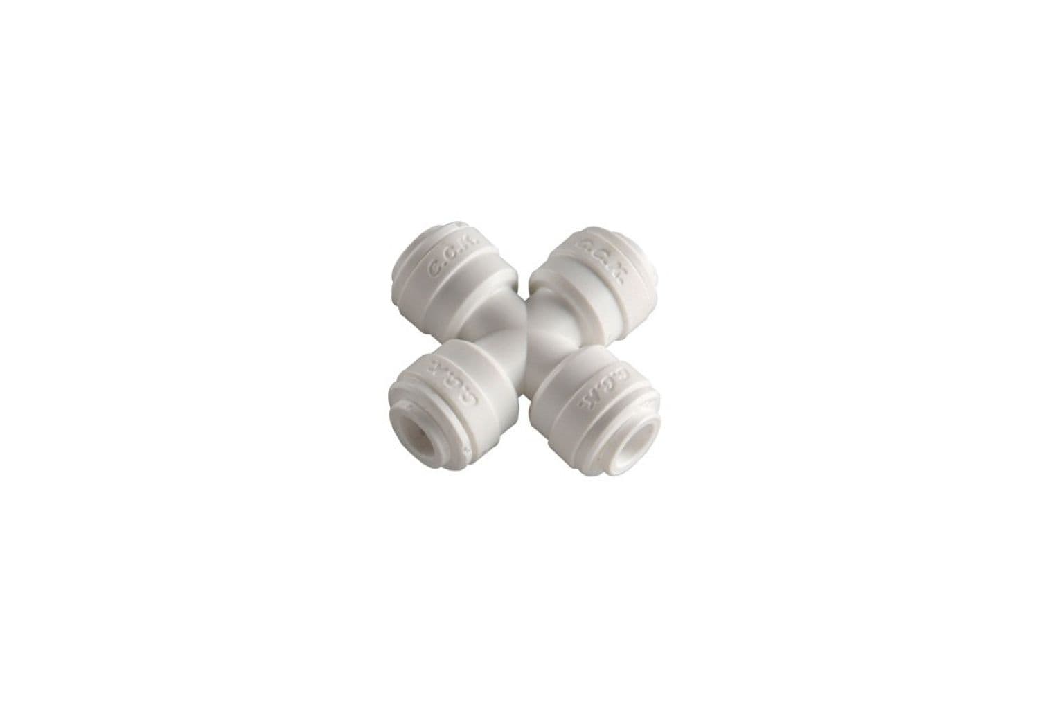 Фитинг крестообразный 3/8"-3/8"-3/8"-3/8" (трубка-трубка-трубка-трубка) 6 CR 6