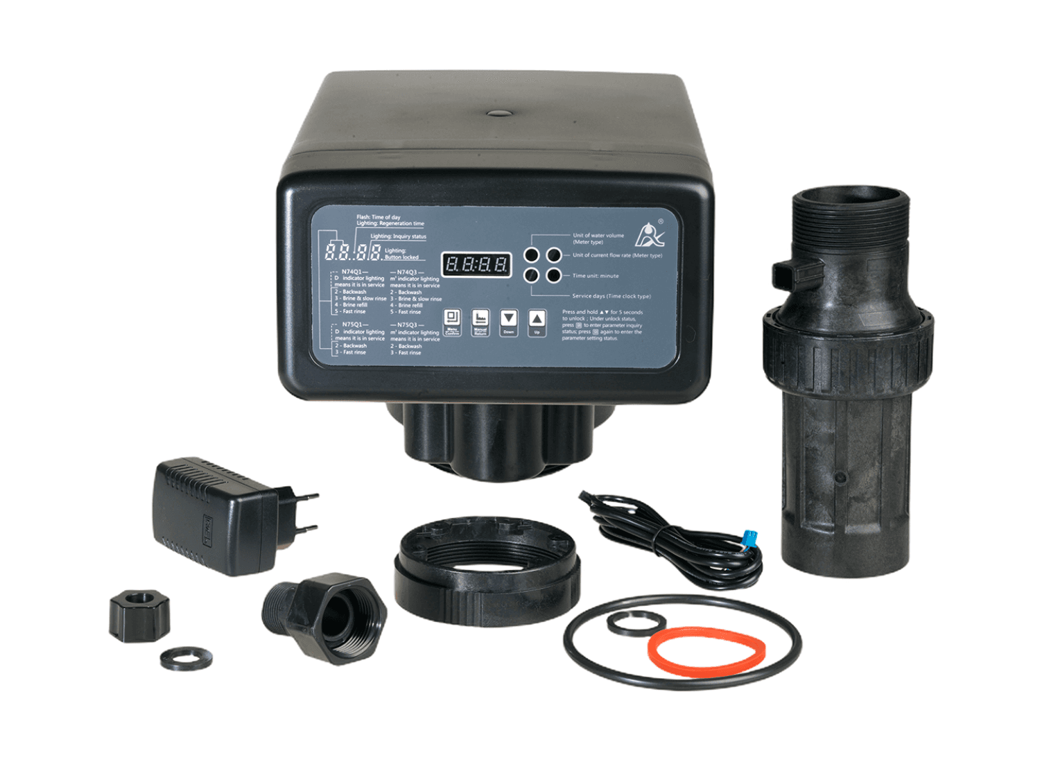 Блок управления RUNXIN TM.F74Q3 - умягч, с в/сч., до 10 м3/час