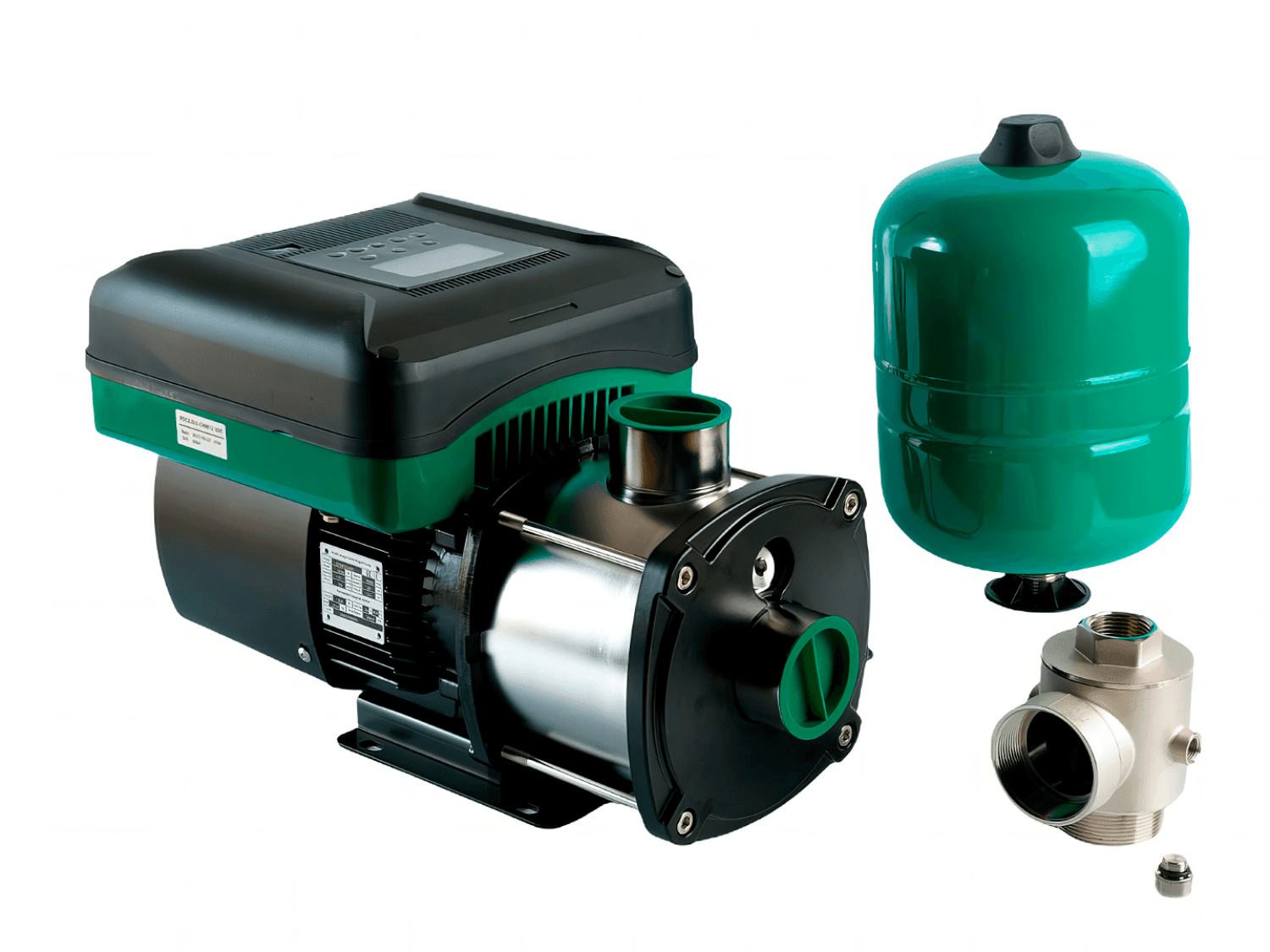 Насосная станция AWT (JINHUA) CHM12-3DCLW (Нном.-30 м; Qном.-12 м3/час; Р-2,2 кВт; Wi-Fi)