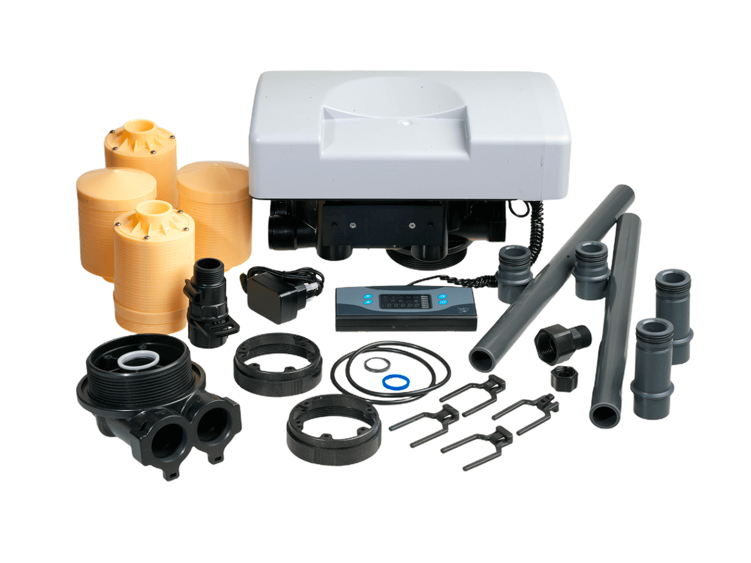 Блок управления RUNXIN TM.F137A TWIN - умягчение, до 6 м3/ч