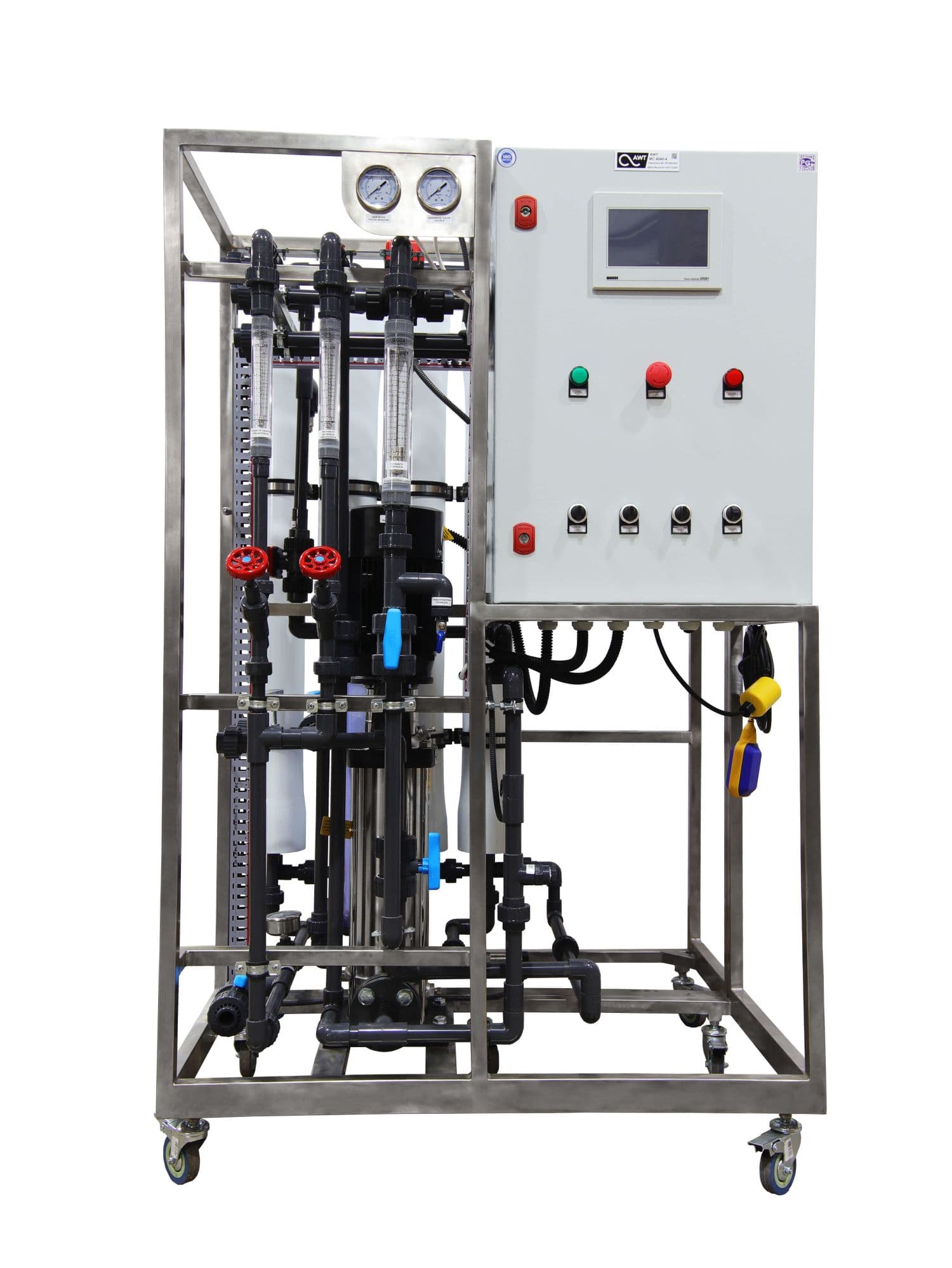 AWT MC 4040-4 - установка обратного осмоса с насосом