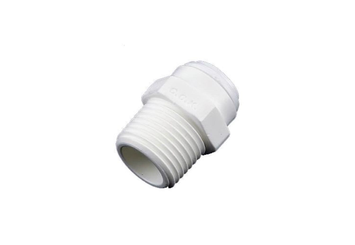 Фитинг прямой 3/8"-1/2"(трубка-резьба) AMC0607W