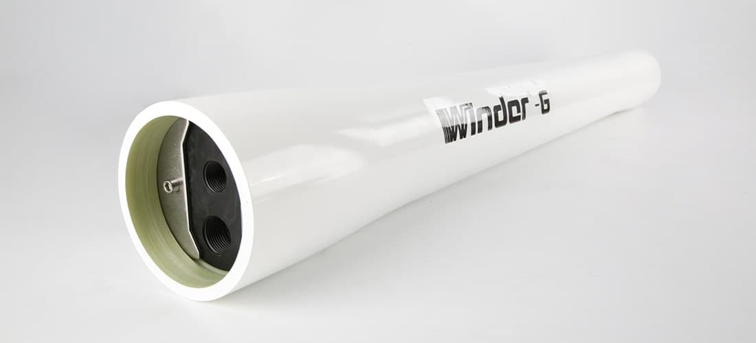 Корпус мембраны Winder-G WG40E300-1 (FRP 4040, 300 PSI, End Port, белый)
